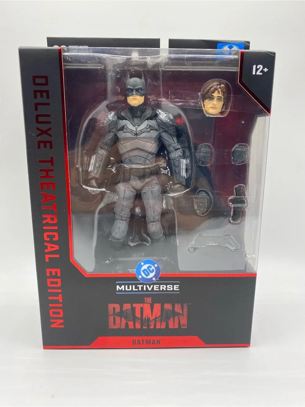 McFarlane Toys DC Multiverse The Batman Deluxe Theatrical Rob Pattinson Figure